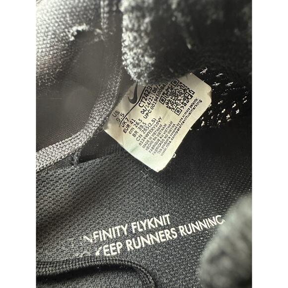 Nike React Infinity Flyknit Women’s Running Shoes 9.5 Black Gym Fitness Sneakers - Picture 8 of 14